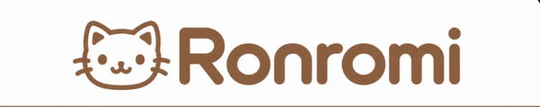 Ronromi — logo con un gato